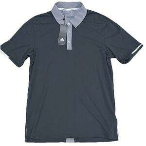 Adidas Golf Men's Climachill Small Carbon Short Sleeve Polo NWT